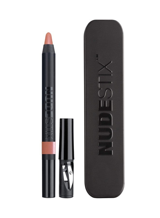 Nudestix Gel Color Lip + Cheek Balm – 2-in-1 Tinted Lip Balm & Gel Blush Stick with Glossy Shine | Hydrating, Preservative-Free, Clean Formula for All Skin Tones, Shade: Send Noodz - Image 1